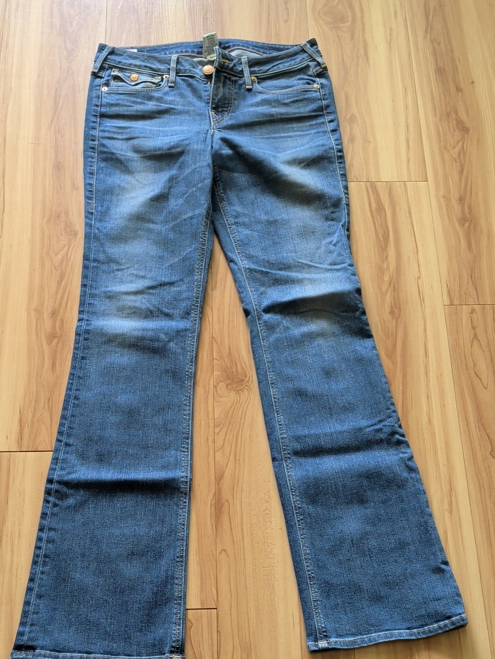 Classic Women's Blue Bootcut Jeans